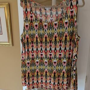 J Jill Sleeveless Top, 2X